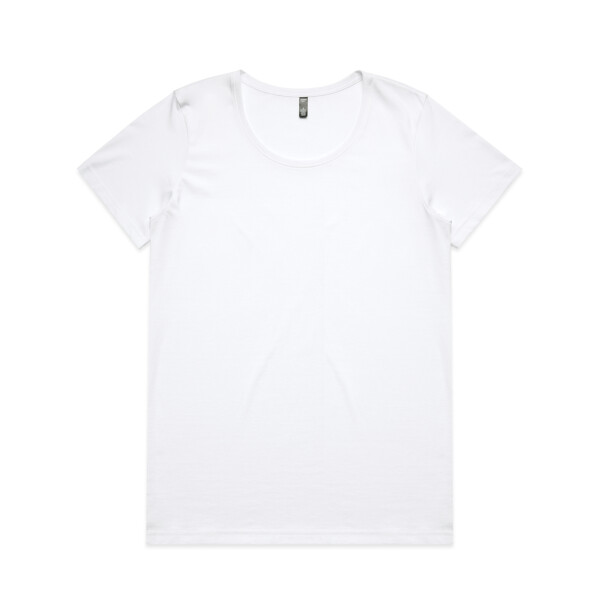 Front View of AS Colour / WO'S MAPLE SCOOP TEE