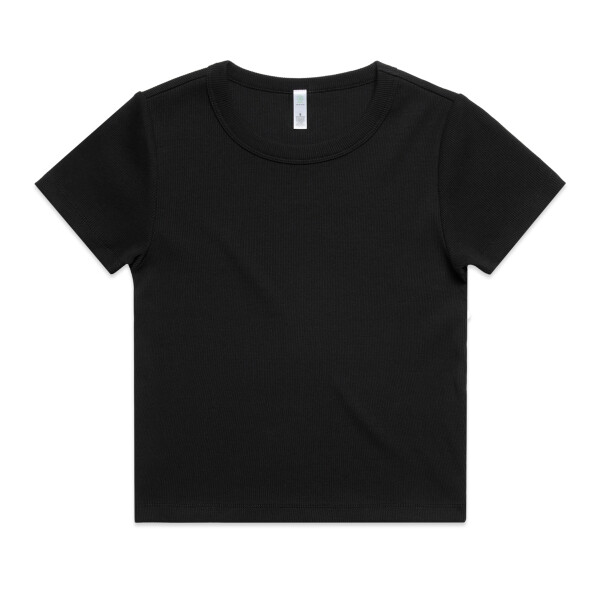 Front View of AS Colour / Wo's ORGANIC RIB TEE