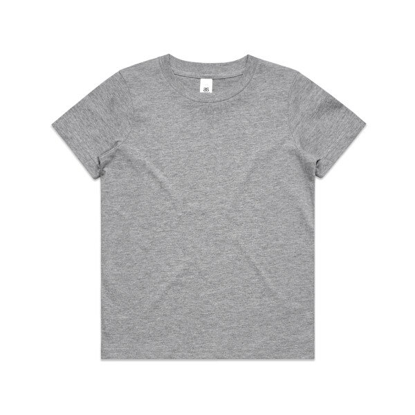Front View of AS Colour YOUTH STAPLE TEE