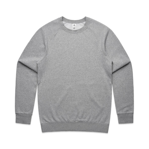 Front of customisable sweatshirt(Custom Printed AS Colour Supply Crew)