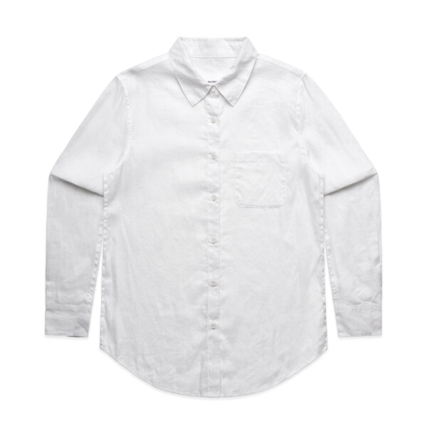 Front View of AS Colour / WO'S LINEN SHIRT